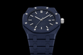 Navy Oak Quartz Watch | QTK