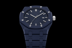 Navy Oak Quartz Watch | QTK