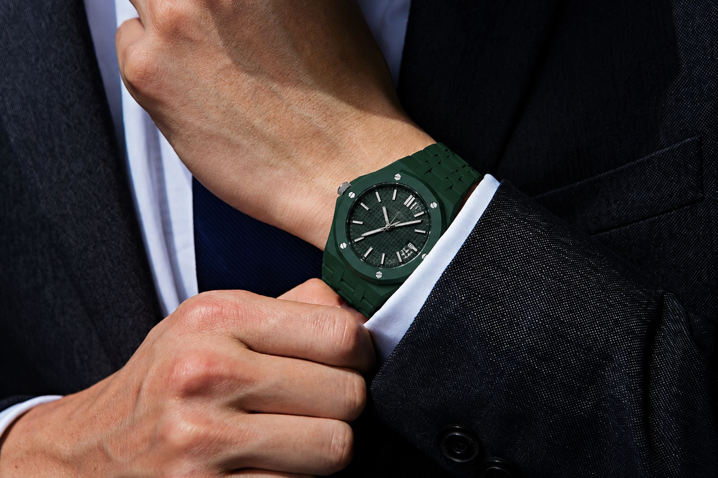 Green Oak Quartz Watch | QTK